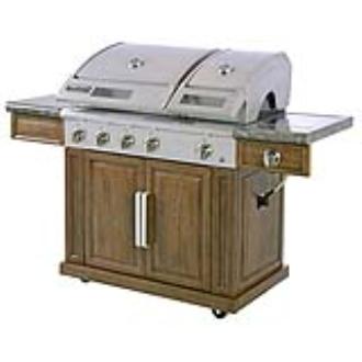 6500 Signature Series 5 Burner Split Lid Gas Grill Tools and